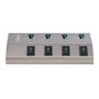 STARTECH 4-PORT SELF-POWERED USB-C HUB WITH INDIVIDUAL ON/OFF SWITCHES CTLR (5G4AIBS-USB-HUB-EU)