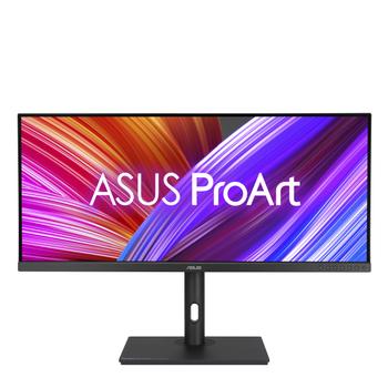 ASUS S ProArt PA348CGV - LED monitor - 34" - 3440 x 1440 WQHD @ 120 Hz - IPS - 400 cd/m² - 1000:1 - DisplayHDR 400 - 2 ms - 2xHDMI, DisplayPort,  USB-C - speakers - black (PA348CGV)