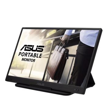 ASUS ZenScreen MB166B Portable 15.6inch USB Monitor FHD 1920x1080 USB 3.2 Autorotation Smartcase IPS 16:9 anti-reflective (90LM07D3-B02170)