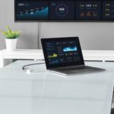 StarTech USB-C to VGA Adapter - White - 1080p - Video Converter For Your MacBook Pro / Projector / VGA Display (CDP2VGAW) - USB/ VGA-adapter - 24 pin USB-C til HD-15 (VGA) - 17.5 m (CDP2VGAW)