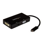 STARTECH "USB-C Multiport Adapter - 3-in-1 USB C to HDMI, DVI or VGA"