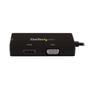 STARTECH "USB-C Multiport Adapter - 3-in-1 USB C to HDMI, DVI or VGA" (CDPVGDVHDBP)