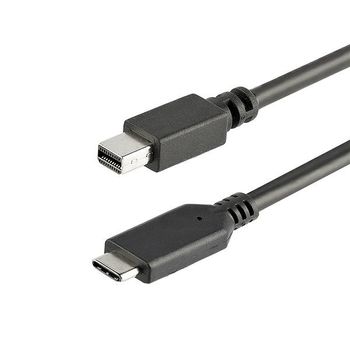 STARTECH 1M / 3FT USB C TO MINI DP CABLE - 4K 60HZ - BLACK CABL (CDP2MDPMM1MB)