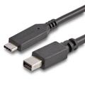 STARTECH "1,8 m USB-C to Mini DisplayPort Cable - 4K 60Hz - Black"