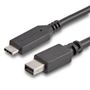STARTECH "1,8 m USB-C to Mini DisplayPort Cable - 4K 60Hz - Black"