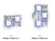 D-LINK EAGLE PRO AI M15 - Wi-Fi system (2 routers) - up to 370 sq.m - mesh - GigE - 802.11a/ b/ g/ n/ ac/ ax - Dual Band (M15-2)