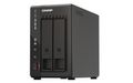 QNAP TS-253E-8G 2-bay desktop NAS Intel Celeron J6412 4C 2.0GHz burst 2.6GHz onboard 8GB RAM 2xHDMI 1.4b 2xM.2 2280 PCIe slots