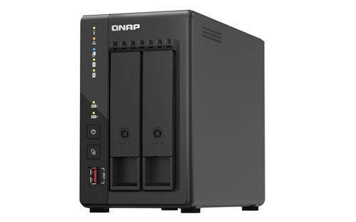 QNAP TS-253E-8G 2 BAY 8 GB DDR4 2X 2.5GBE 2X USB 3.2II 2X USB2.0 EXT (TS-253E-8G)