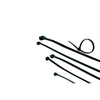 ACT Cable ties - black, length 203 mm, width 3.6 mm (CT1045)