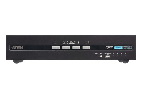 ATEN 4-Port USB - 4K DVI Dual Display Secure KVM Switch (CS1144D4C-AT-G)