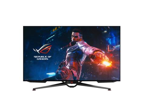 ASUS 48" 4K gamingskjerm PG48UQ 3860x1440 OLED, 138hz*, 0.1ms, 135000:1, G-Sync, HDR, 2xHDMI2.1/ 2xHDMI/ DP (90LM0840-B01970)