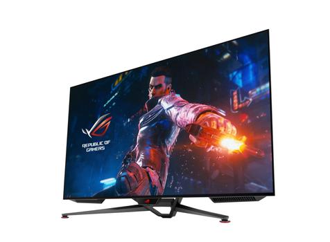 ASUS 48" 4K gamingskjerm PG48UQ 3860x1440 OLED, 138hz*, 0.1ms, 135000:1, G-Sync, HDR, 2xHDMI2.1/ 2xHDMI/ DP (90LM0840-B01970)