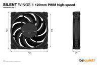 be quiet! Silent Wings 4 120mm PWM Highspeed (BL094)