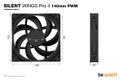 BE QUIET! Silent Wings PRO 4 140mm PWM (BL099)