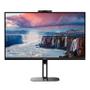 AOC Q27V5CW/ BK - 27, 2560x1440,  IPS, Flat, H/A 130 MM, USB-C DISPLAY, power delivery > 65 W, 75 Hz, FreeSync, USB HUB, SPEAKERS, WEB CAM 2 MP, Low blue light, USB-Cx1, DPx1,  -, HDMIx1,  -, Brightness 300 (Q27V5CW/BK)