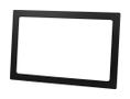 ALLNET Touch Display Tablet 15 Zoll zbh. Blende für Einbaurahmen Schwarz Schmal