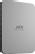 LACIE Mobile Drive HDD USB-C 1TB 2.5inch Moon Silver with USB-C cable