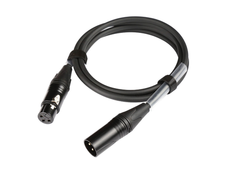 Tight AV XLR-M/F-2 Professional XLR-cable,  female-male,  2m (670-90102)