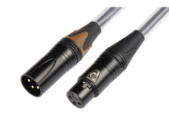 Tight AV XLR-M/F-15 Professional XLR-cable, female-male, 15m