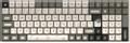 IQUNIX F97 Hitchhiker MX Blue Kabling, Trådløs Nordisk Tastatur
