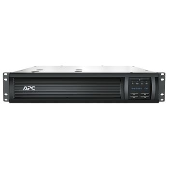 APC Smart-UPS 750 LCD - UPS (kan monteras i rack) - AC 230 V - 500 Watt - 750 VA - RS-232, USB - utgångskontakter: 4 - 2U - svart - för P/N: AR4018SPX432,  AR4024SP, AR4024SPX429,  AR4024SPX431,  AR4024SPX43 (SMT750RMI2U)