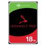 SEAGATE e IronWolf Pro ST18000NT001 - Hard drive - 18 TB - internal - 3.5" - SATA 6Gb/s - 7200 rpm - buffer: 256 MB - with 3 years Seagate Rescue Data Recovery