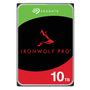 SEAGATE e IronWolf Pro ST10000NT001 - Hard drive - 10 TB - internal - 3.5" - SATA 6Gb/s - 7200 rpm - buffer: 256 MB - with 3 years Seagate Rescue Data Recovery