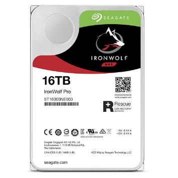 Seagate IronWolf Pro 16TB 7200rpm 256MB SATA 6Gb/s 3.5" harddisk (ST16000NT001)