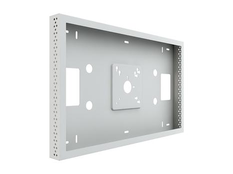 MULTIBRACKETS M Pro Series - Hölje - Open-air - för LCD-display - låsbar - stål - vit - skärmstorlek: 24" - väggmonterbar - för Samsung QB24R, QB24R-T (7350105211393)