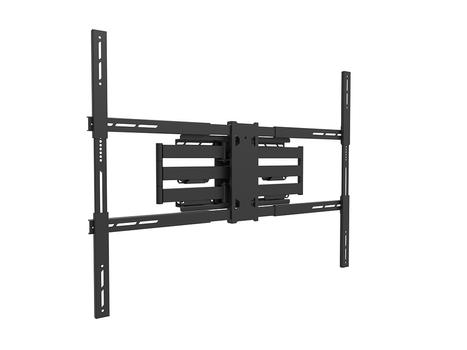 MULTIBRACKETS M Universal Flexarm Pro Super Duty Plus - Monteringssats (väggfäste,  2 förlängningsarmar) - full-motion - för platt panel - svart - skärmstorlek: 55"-110" (7350105213564)