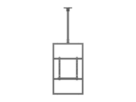 MULTIBRACKETS M ProSeries Encl 50" Ceiling M B2B Black (7350105213939)
