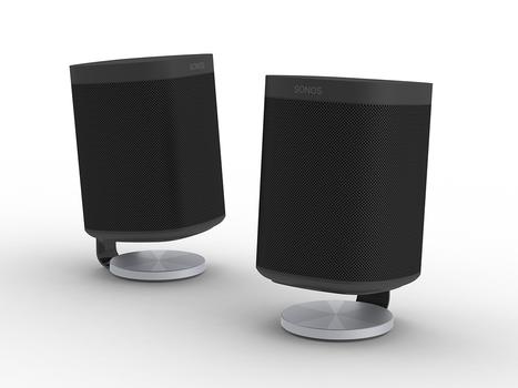 MULTIBRACKETS M Sonos S1/P1 Desk Mount - Single Black (7350105211768)