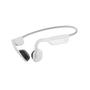 Shokz OpenMove Trådløse Hodetelefoner, On-Ear (hvit) PremiumPitch 2.0+, 6 timer batterilevetid, IP55, Quick Charge, Open-Ear Design
