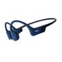 Shokz OpenRun Trådløse Hodetelefoner, On-Ear (blå) PremiumPitch 2.0+, 8 timer batterilevetid, IP67, Quick Charge, Open-Ear Design