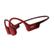 Shokz OpenRun Trådløse Hodetelefoner,  On-Ear (rød) PremiumPitch 2.0+, 8 timer batterilevetid,  IP67, Quick Charge, Open-Ear Design