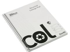 BANTEX Spiralbok BANTEX resirk A5 140s 70g linj