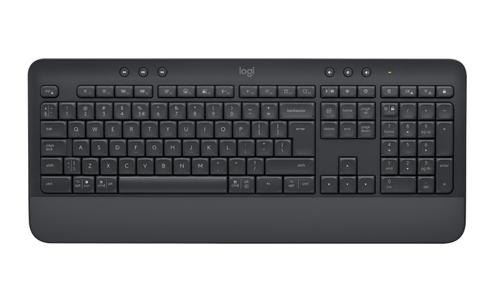 LOGITECH Signature K650 - Graphite - US (ISO) - Tastatur - Universal - Grå (920-010945)