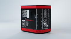 HYTE Y60 - Black/Red - Kabinett - Miditower - Svart