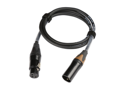 Tight AV XLR-M/F-1 Professional XLR-cable, female-male, 1m