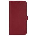 Essentials iPhone 14 Pro Max Leather wallet, detach, Red