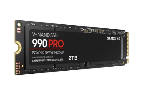 Samsung 990 PRO 2TB SSD PCIe 4.0 NVMe M.2 (MZ-V9P2T0BW)