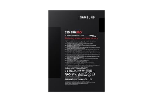 SAMSUNG 990 PRO M.2 NVMe SSD 2TB (MZ-V9P2T0BW)