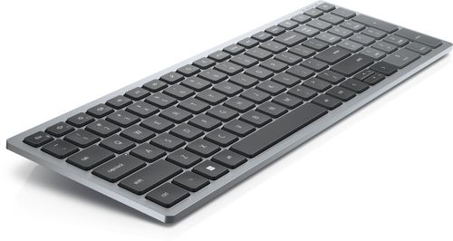 DELL Compact Multi-Device Wireless Keyboard - KB740 - French (AZERTY) (KB740-GY-R-FR)