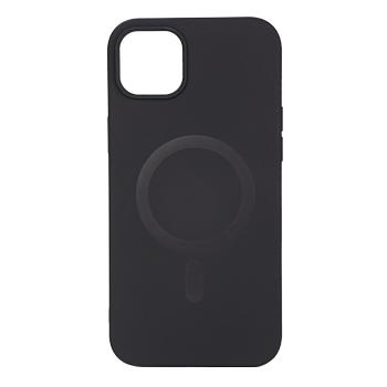 Essentials iPhone 14 Plus Silicone Mag back cover, Black (1110876)