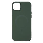 ESSENTIALS iPhone 14 Plus Silicone Mag back cover, Green
