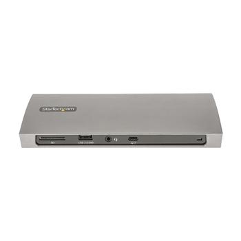 STARTECH Thunderbolt 4 Dock 96W PD Single 8K or Dual Monitor 4K 60Hz 3x TB4/USB4 4x USB-A SD GbE 0.8m TB4 Dock Cable (TB4CDOCKUE)