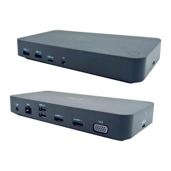 I-TEC USB 3.0/ USB-C/ TB 3X LCD 3X VIDEO DOCKING STATION PD 65W ACCS (CATRIPLEDOCKVGAPDUK)