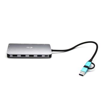 I-TEC USB 3.0 3X LCD NANO DOCK USB 3.0 USB-C/TB3 LAN PD 100W ACCS (CANANOTDOCKPD)