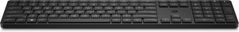 HP 455 - Tangentbord - programmerbar - trådlös - 2.4 GHz - hela norden - svart