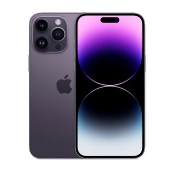 APPLE iPhone 14 Pro Max 128GB (mørk lilla) Smarttelefon,  6,7'' Super Retina XDR-skjerm,  48+12+12MP kamera, IP68, 5G (MQ9T3QN/A)